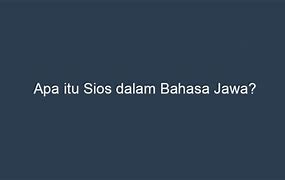 Apa Artinya Ajeng Dalam Bahasa Jawa